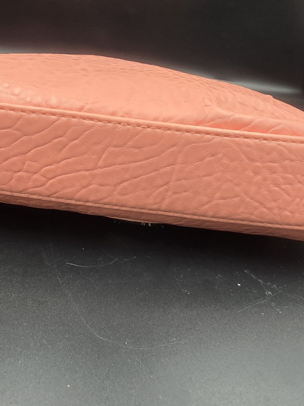 Rosetti Tricolor Pebbled Crossbody - Coral, Blush & Cream - Picture 6 of 14